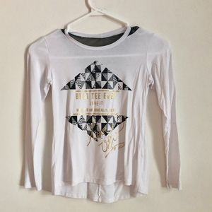 Best Tee Ever White Girl's Long Sleeve